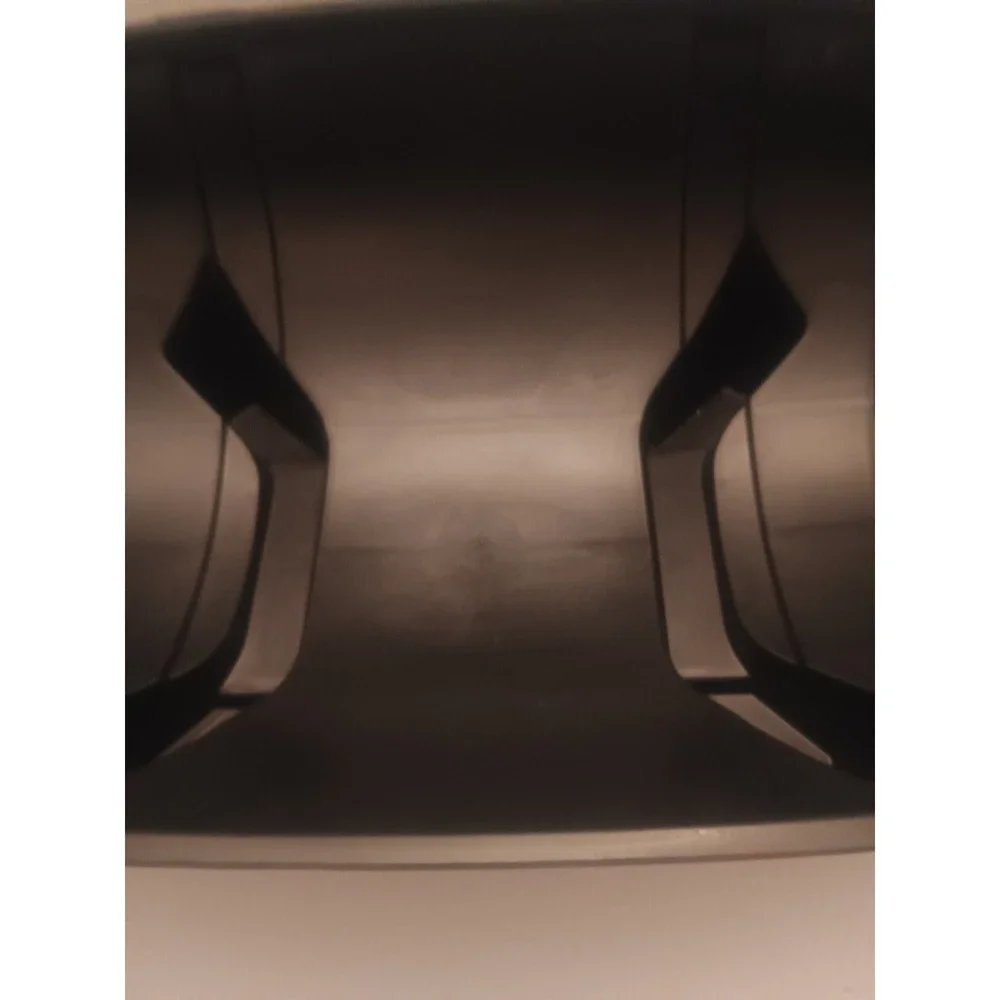 Half Barrel Planter Lightweight Plastic Dark Oak 16 X 12 X 6.5